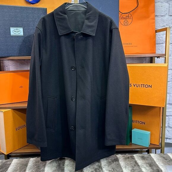 Men’s Reversible Cole Haan Coat - Picture 1 of 7